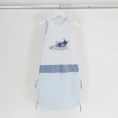 Gigoteuse (Bleu, Blanc) de Nattou Coton, Polyester