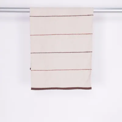 Geweven tapijt (Beige, Bruin) van Runner Katoen, Polyester, Viscose