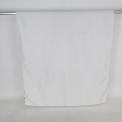 Veckbandslängd (Vit) från Netto Polyester
