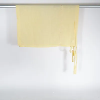 Rideau passe tringle (Jaune) de Linea Coton