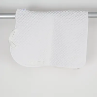 Saddle pad (White)