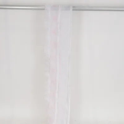 Sänghimmel (Vit, Rosa) Polyester