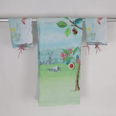 Bed set (Blue, Green, Multicolored) from Pip Studio Cotton
