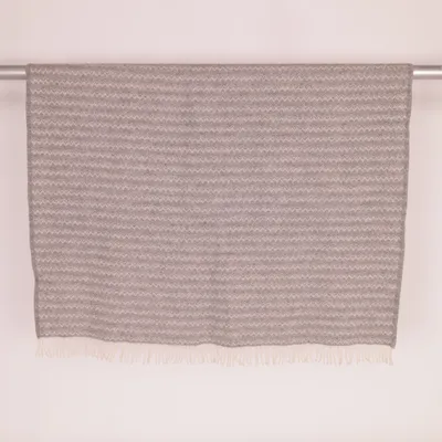 Blanket (Gray, Multicolored) from Klippan Wool