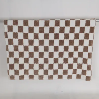 Filt (Brun, Vit) Polyester