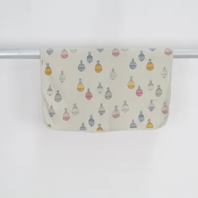Baby blanket (Beige, Multicolored) from Lindex Baby Cotton