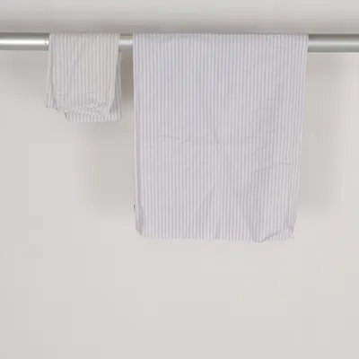 Parure de lit (Blanc, Gris) de Himla Coton