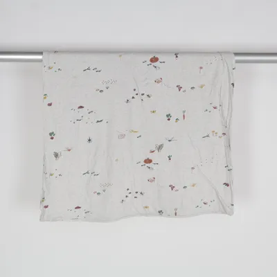 Baby blanket (Gray, Multicolored) from Sebra Cotton