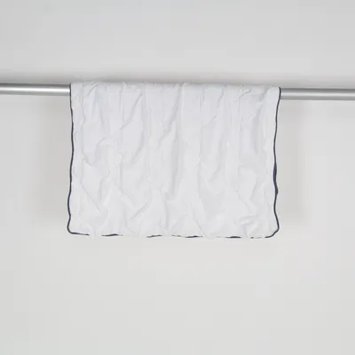 Duvet (White, Blue) from Dacron Polyester