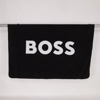 Filt (Svart, Vit) från Boss Polyester