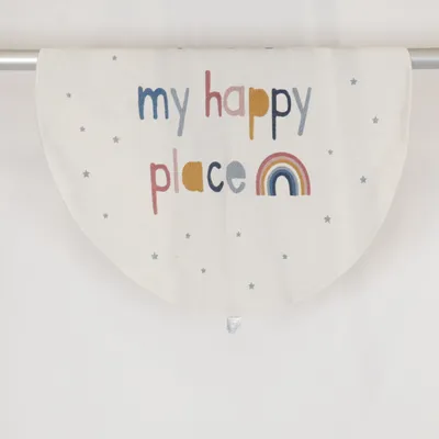 Fladvævet tæppe (Hvid, Flerfarvet) fra H&M Home Bomuld