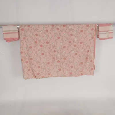 Housse de couette (Rose, Beige, Blanc)