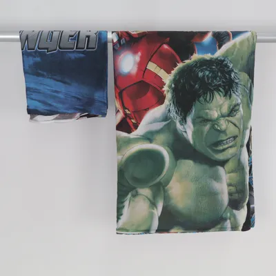 Bed set (Blue, Multicolored) from Marvel Avengers Cotton