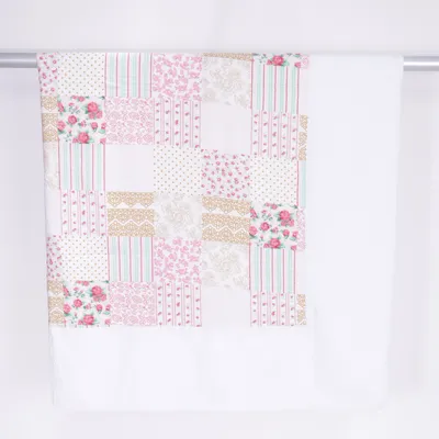 Bedspread (White, Multicolored)