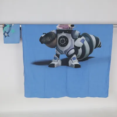 Dekbedovertrek (Blauw, Wit, Meerkleurig) van Ice Age Katoen