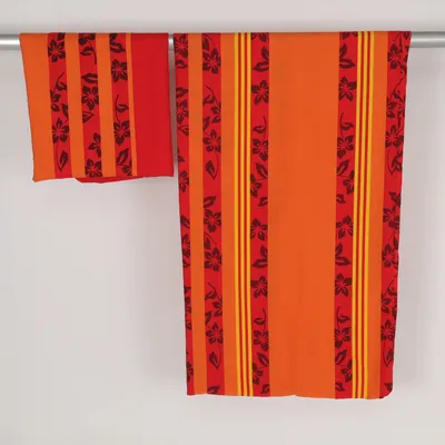 Bed set (Red, Orange, Multicolored) from Bertels Textil Polyester