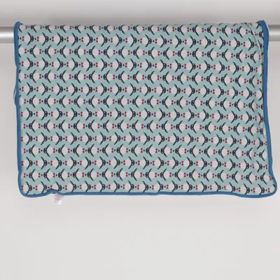 Baby blanket (Blue, White, Multicolored) from Polarn O. Pyret Cotton, Elastane, Polyester