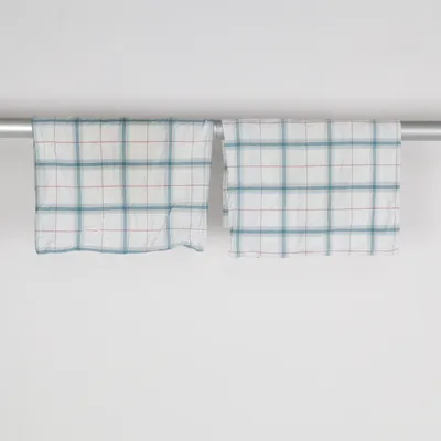 Pillowcase (White, Blue, Red) from Himla Cotton