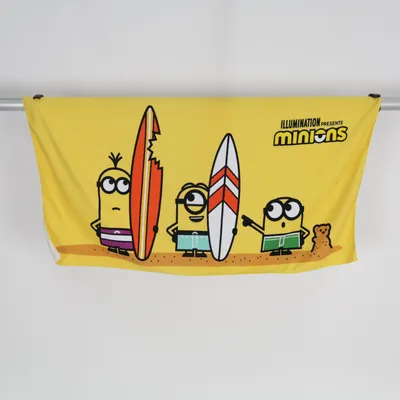 Beach towel (Minions Beach Towel) from Illumination Polyester