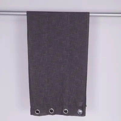 Eyelet curtain (Gray) from Rusta Home Polyester