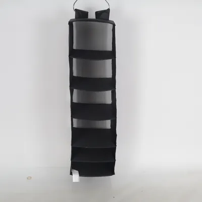 Kledingkast organizer (Zwart) Polyester