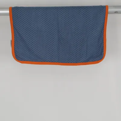 Baby blanket (Blue, Orange, Multicolored) from Färg Form Sweden Organic cotton