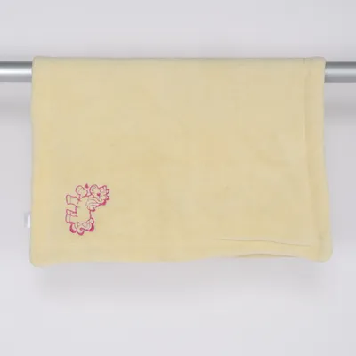 Baby deken (Geel, Roze, Wit) van Okay Polyester