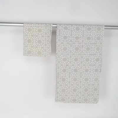 Parure de lit (Beige, Blanc, Multicolore) de Meradiso Coton