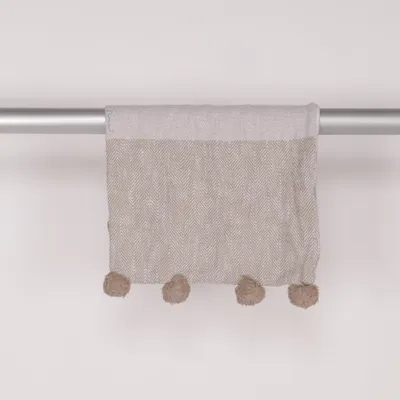 Kuddfodral (Beige, Vit) från IKEA Bomull