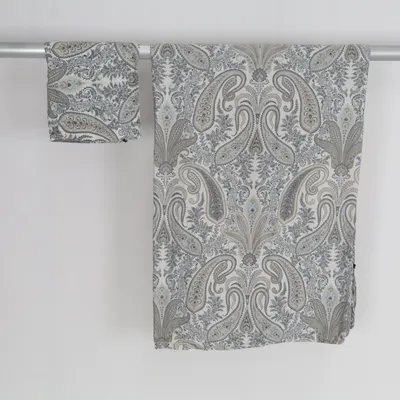 Parure de lit (Blanc, Bleu, Gris) de GANT Coton