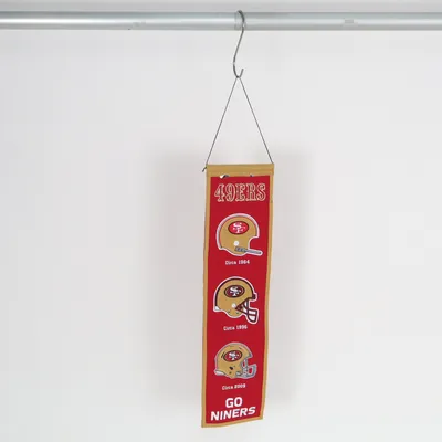 Flag (Red, Gold, White) from Fanatics Polyester, Wool