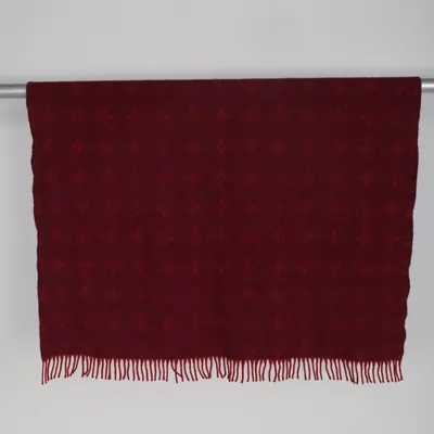 Pläd (Röd) från Klippan Ull