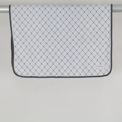 Baby blanket (White, Gray) from Alice & Fox