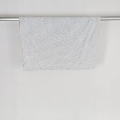 Housse de couette (Blanc, Bleu) de Hollys Coton biologique