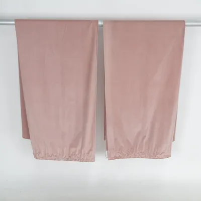 Zonverduisterende gordijnen (Roze) van Åhléns Polyester