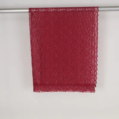 Rideau passe tringle (Rouge)