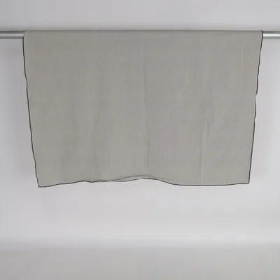 Filt (Grå, Svart) från H&M Home Bomull