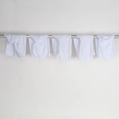Broderie (Blanc) Élasthane, Polyester