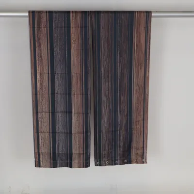 Rideau de douche (Marron, Noir)