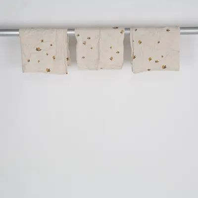 Baby blanket (Beige, Multicolored) from Konges Sløjd Organic cotton