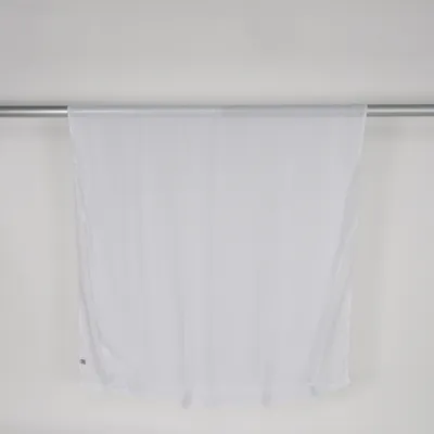 Rod pocket curtain (White) from Jotex Polyester