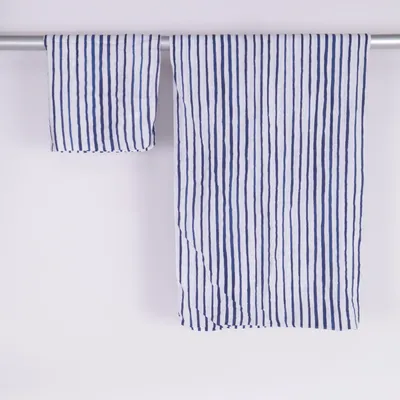 Bed set (Blue, White) from IKEA Cotton