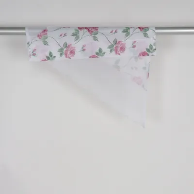 Curtain pelmet (White, Multicolored) from BPC Polyester