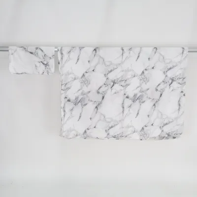 Duvet cover (White, Gray) from Borganäs Cotton