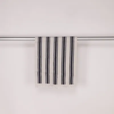 Vävd matta (Vit, Svart) från IKEA Bomull