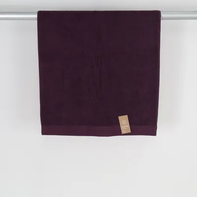 Bath towel (Purple) from Home Living Organic cotton
