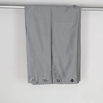 Rideau à œillets (Gris) de La Redoute Polyester