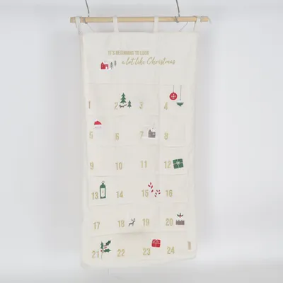 Calendrier de l'Avent (Beige, Multicolore)
