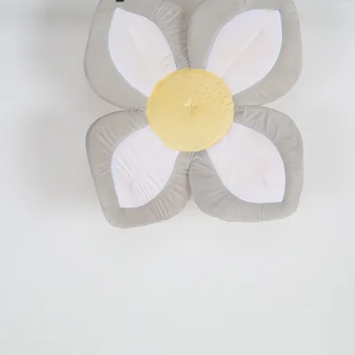 Sittdyna (Grå, Vit, Gul) från Baby Baby Polyester, Polyuretan