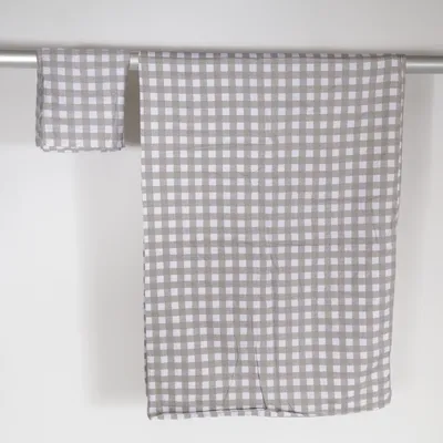 Bäddset (Beige, Vit) från Nina Royal Bomull